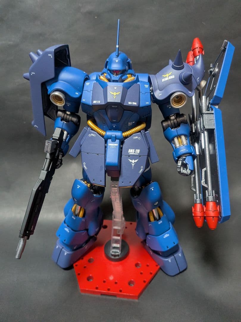 完成品 ガンプラ MG AMS-119 ギラ・ドーガ レズン・シュナイダー機