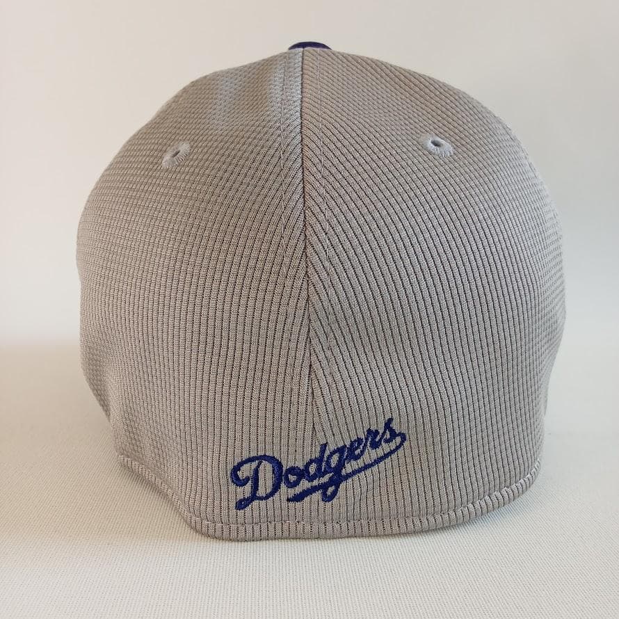【新品】ニューエラ MLB LA ドジャース グレーxブルー キャップ（M/L）