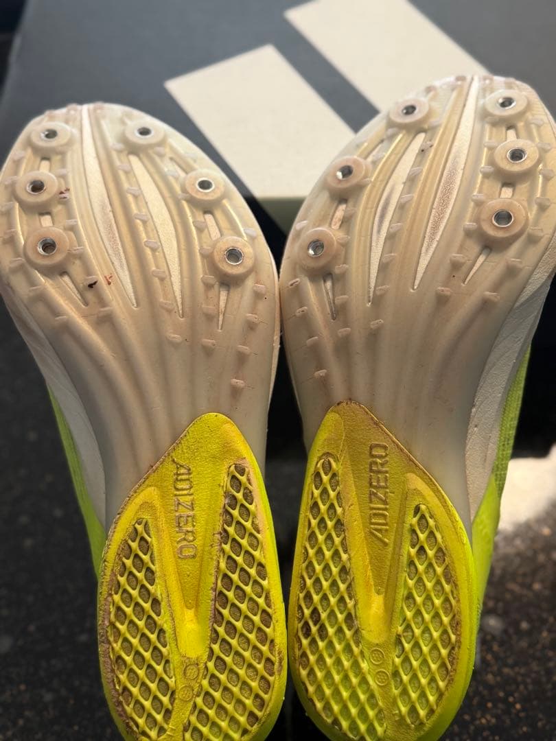 adidas ADIZERO AVANTI 2 ライトグリーン