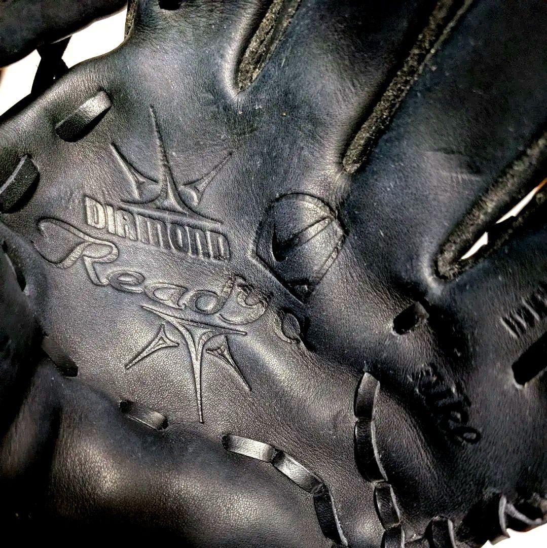 【美品】NIKEナイキ　軟式グローブ ブラック DIAMOND ELITE