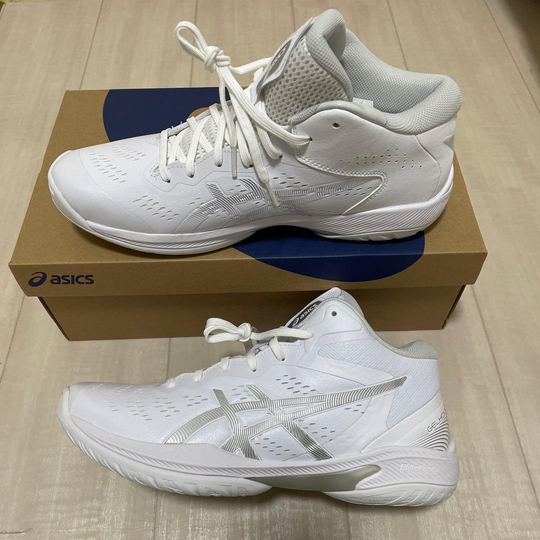 asics バスケットボールシューズ ホワイト　GELHOOP V16