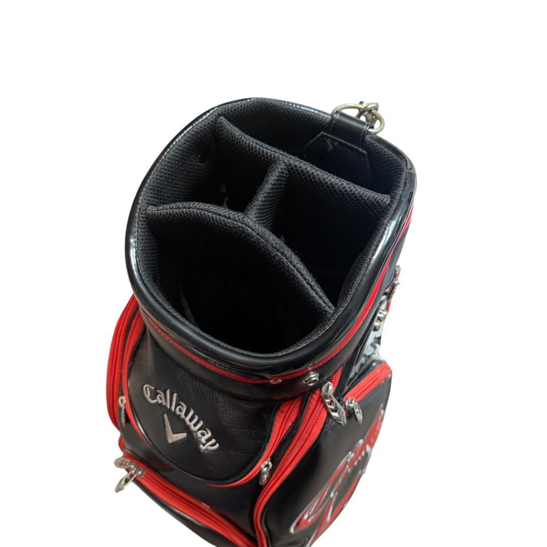 Callaway キャディバッグ ブラック/レッド 送料無料