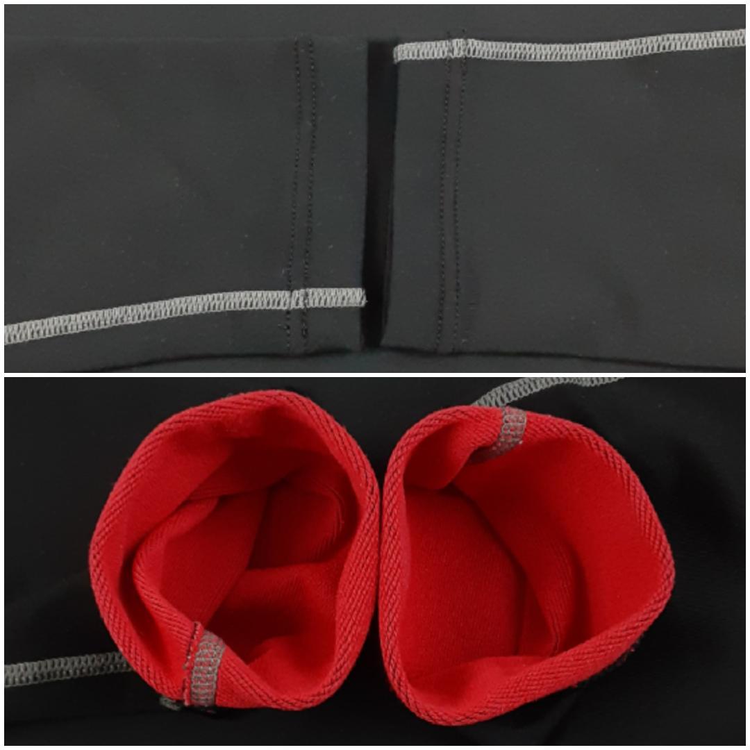 美品◎NIKE ナイキ コンプレッションシャツ3点セット 赤黒 大きいサイズ