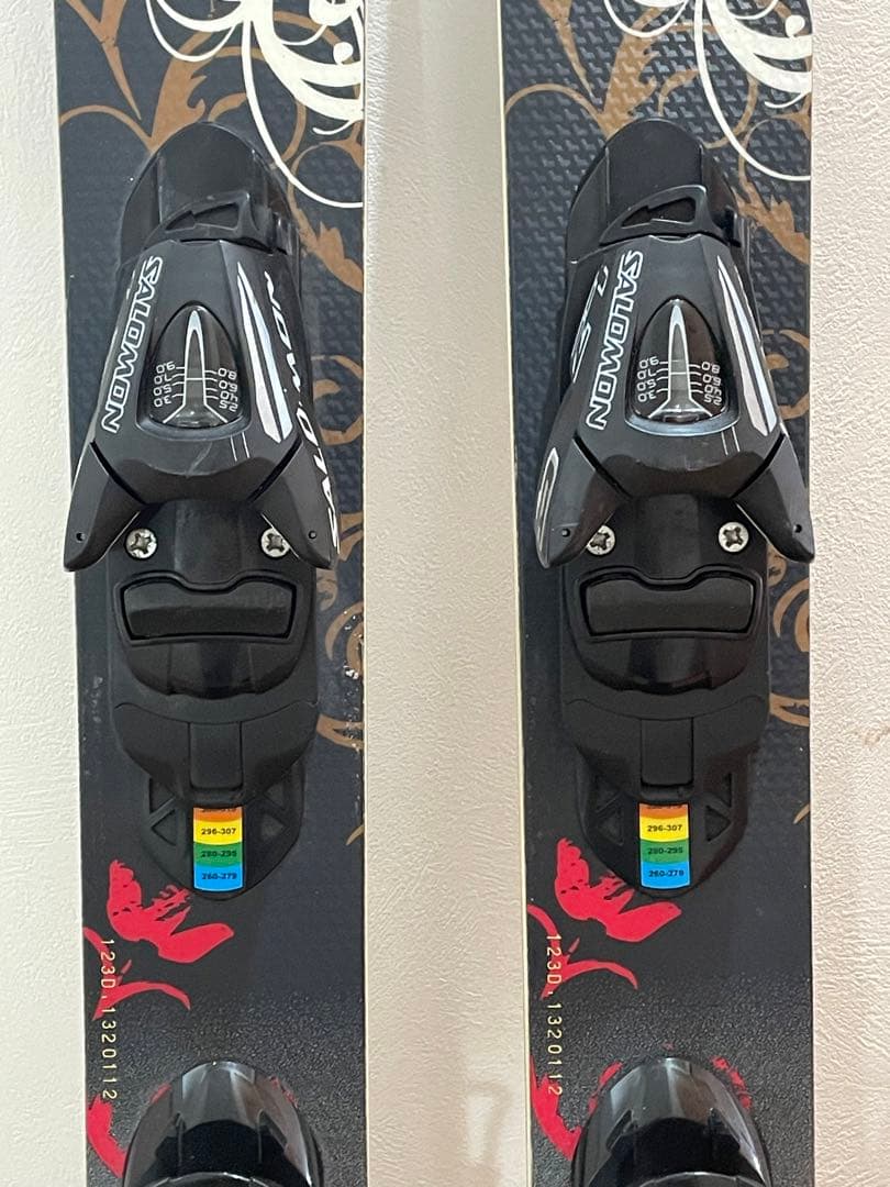 サロモン SALOMON 123cm ファンスキー ミッドスキー スキーボード
