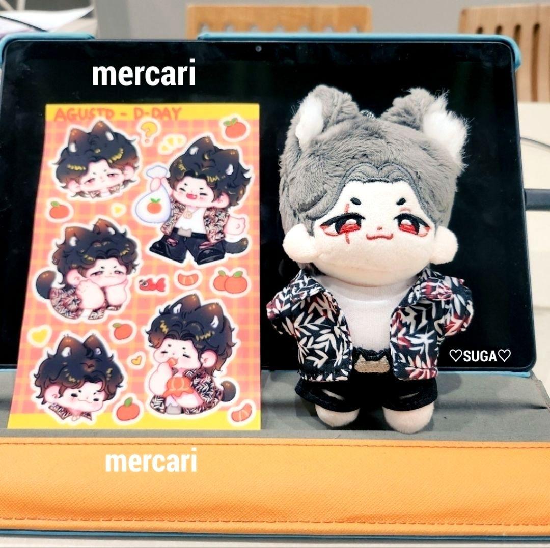 BTS 10cm ぬいぐるみ SUGA AgustD ユンギ ジン テテ ジミン