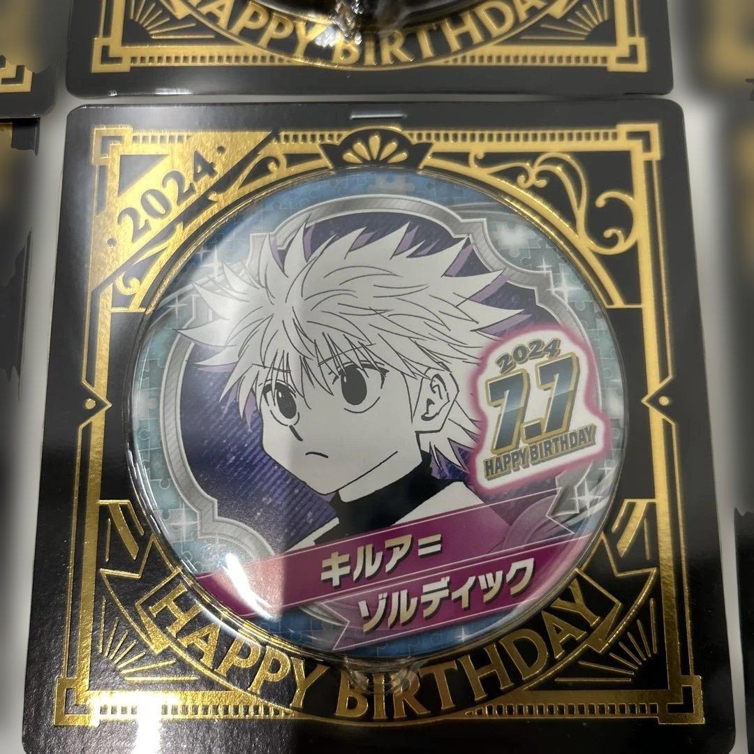 HUNTER×HUNTER キルア＝ゾルディック　バースデー缶バッジ+ジオラマ