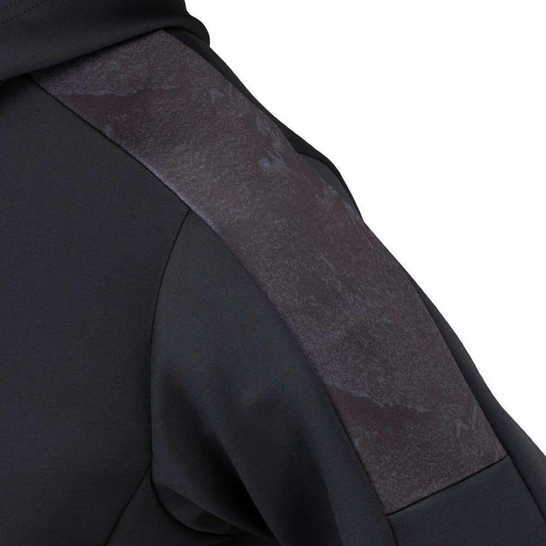 【ミズノプロ】ストレッチスウェットフーディ ブラック XO 12JEBK79