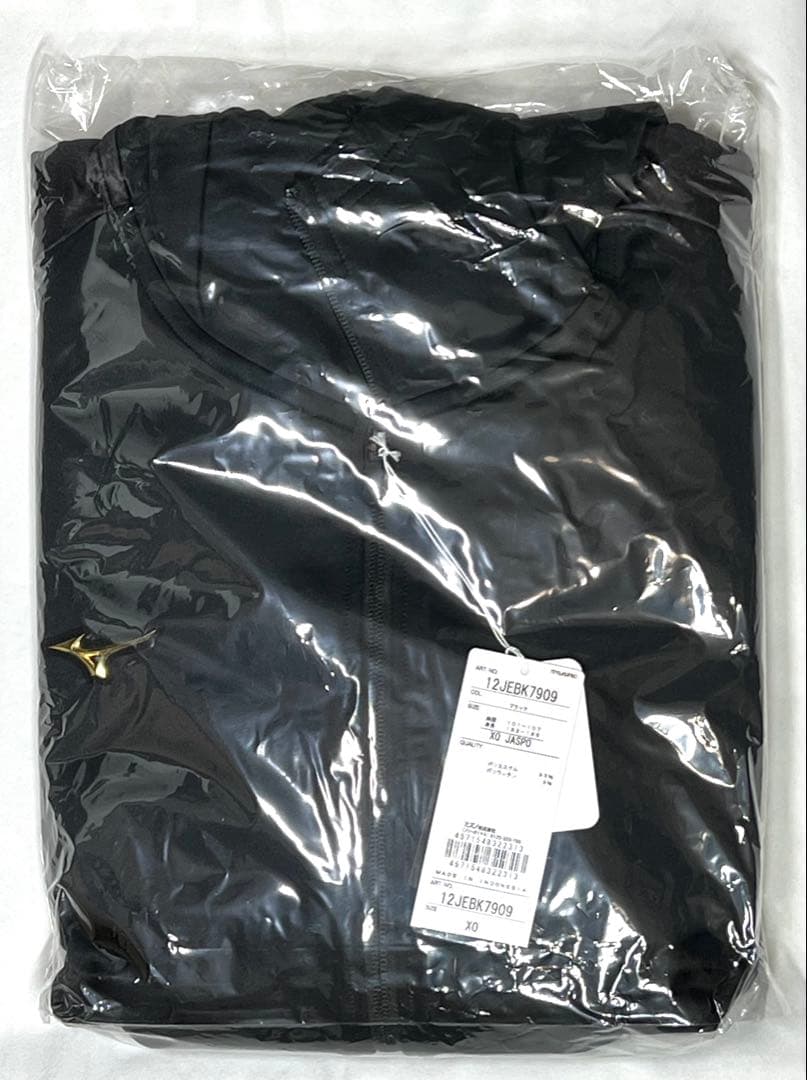 【ミズノプロ】ストレッチスウェットフーディ ブラック XO 12JEBK79