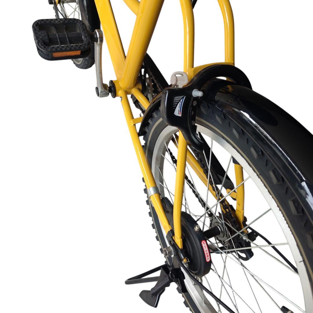 【極美品・おしゃれ自転車】あさひ アプレミディ 20インチ ミニベロ イエロー