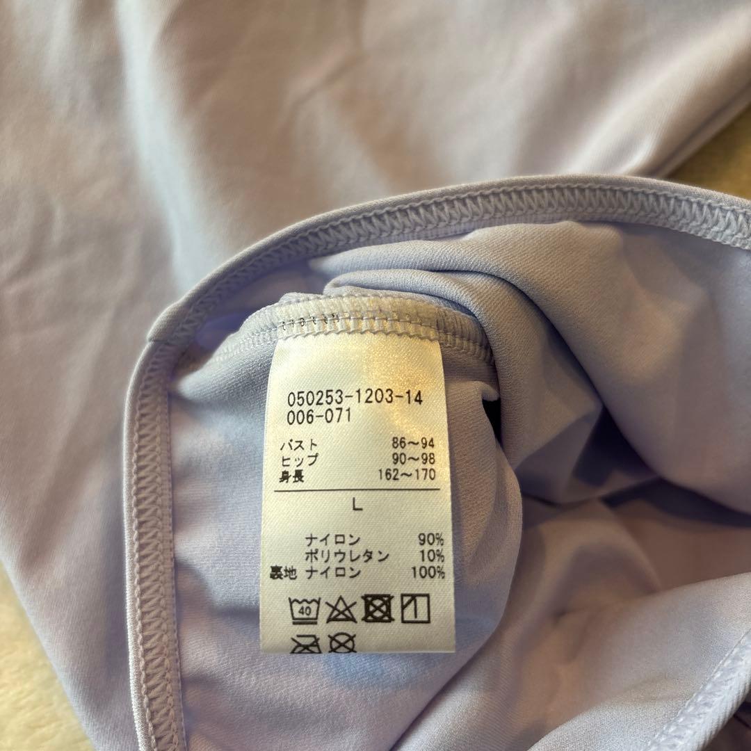 新品未使用品　Chacott チャコット　ハーフスリーブレオタード　Lサイズ