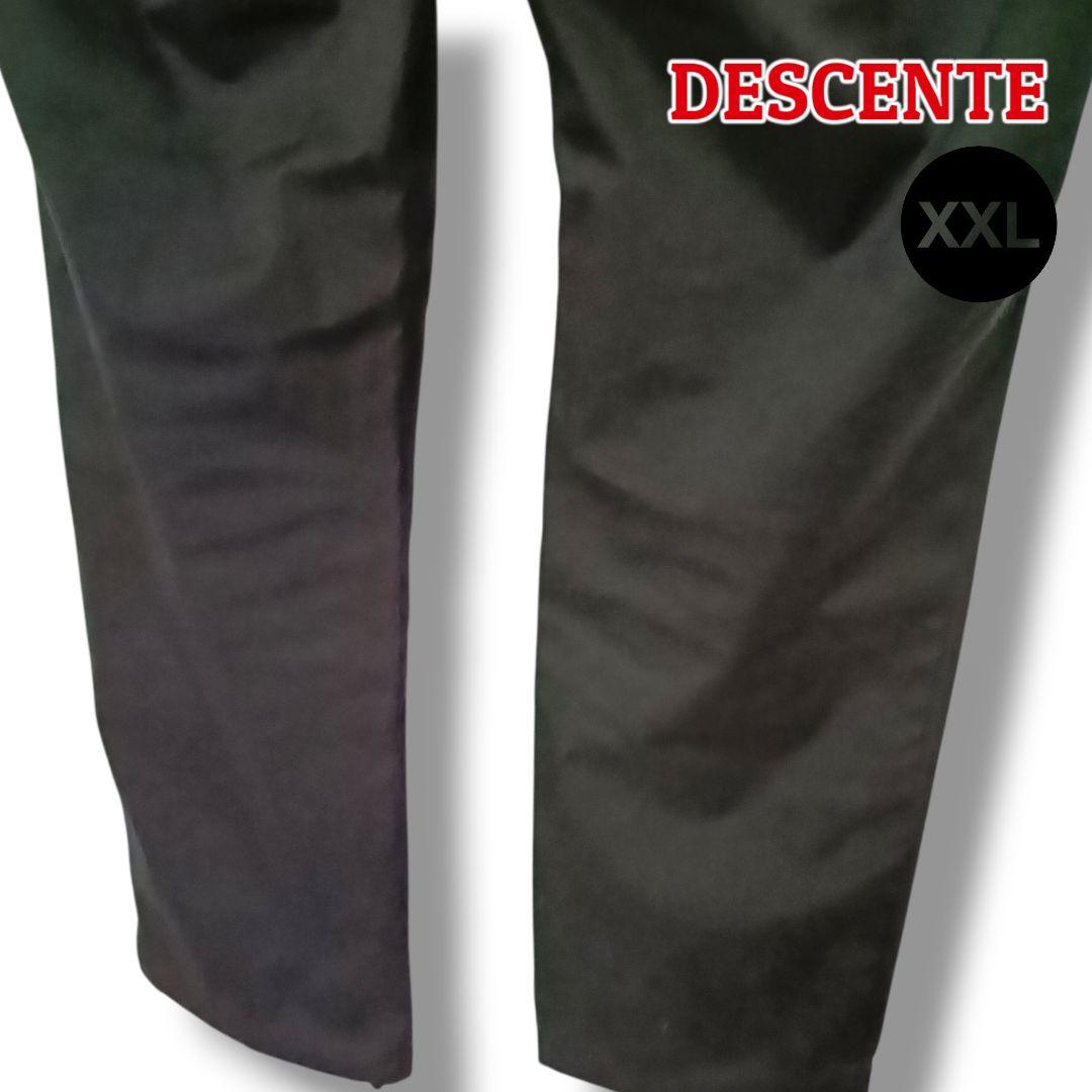 【大人の後ろ姿】DESCENTEデサント パンツ XXL ブラック メンズゴルフ