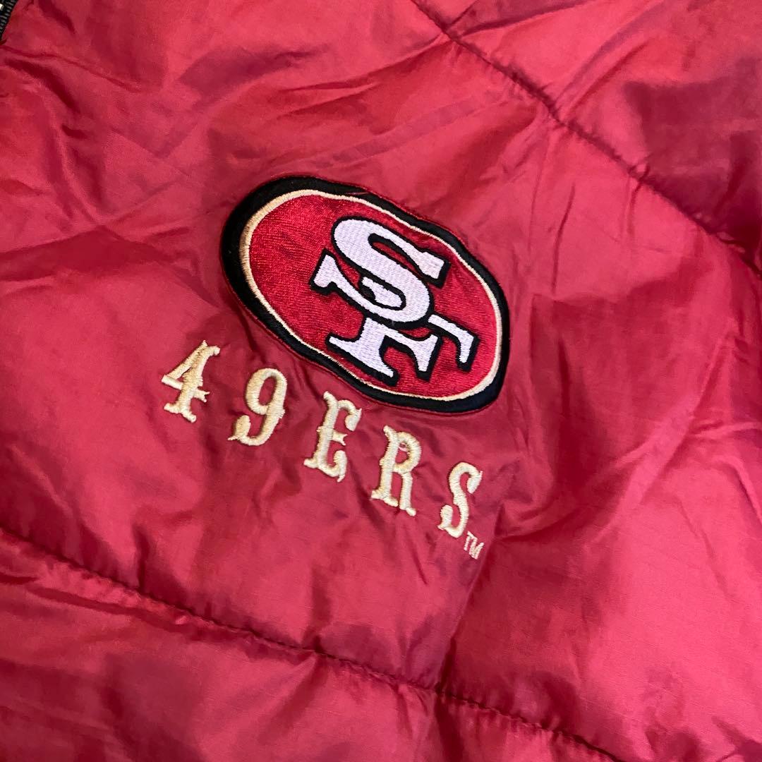 NFL 49ers ビンテージ 90s ナイロンジャケット アメフト 古着