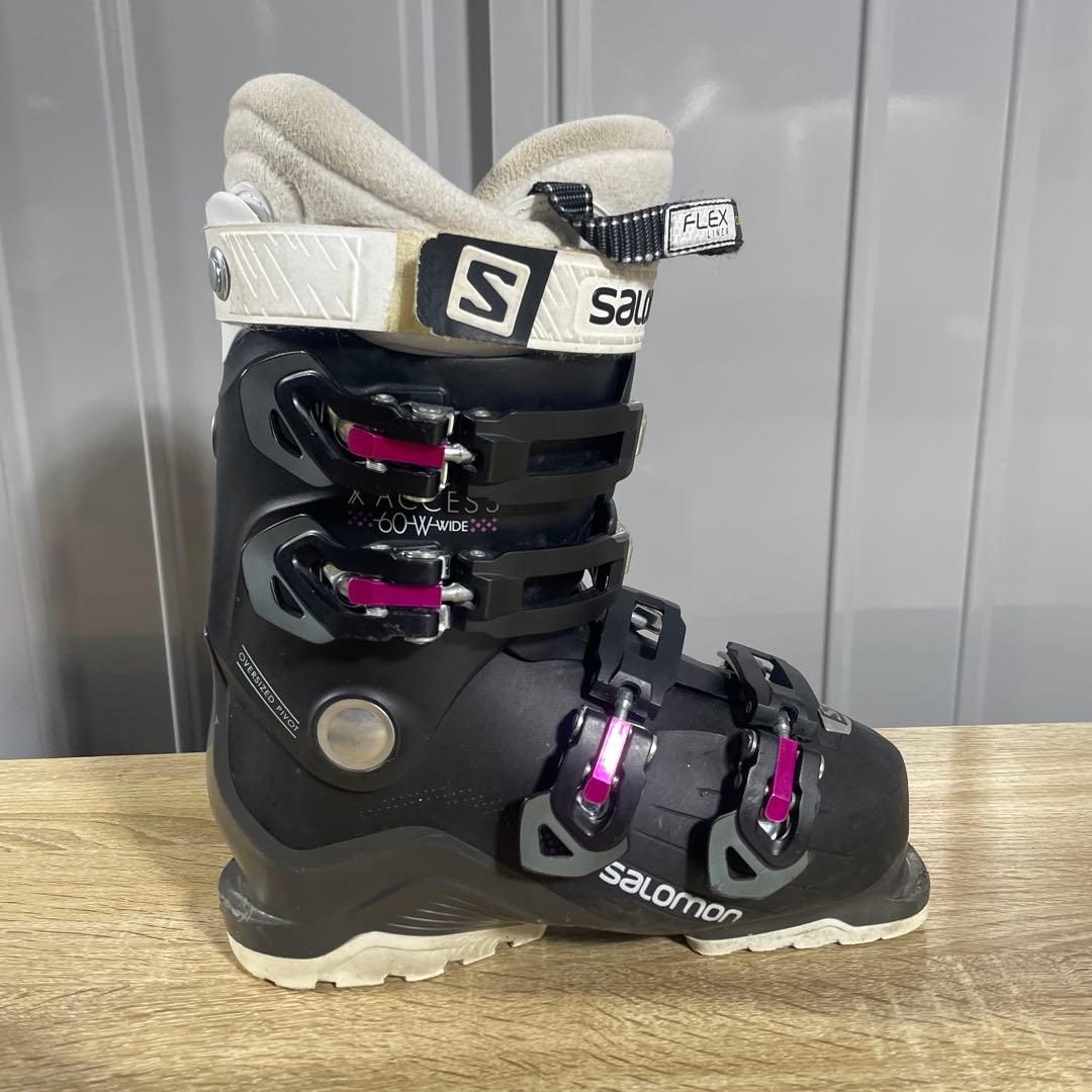 HEAD135cm SALOMON22/23.5cmストック105cm