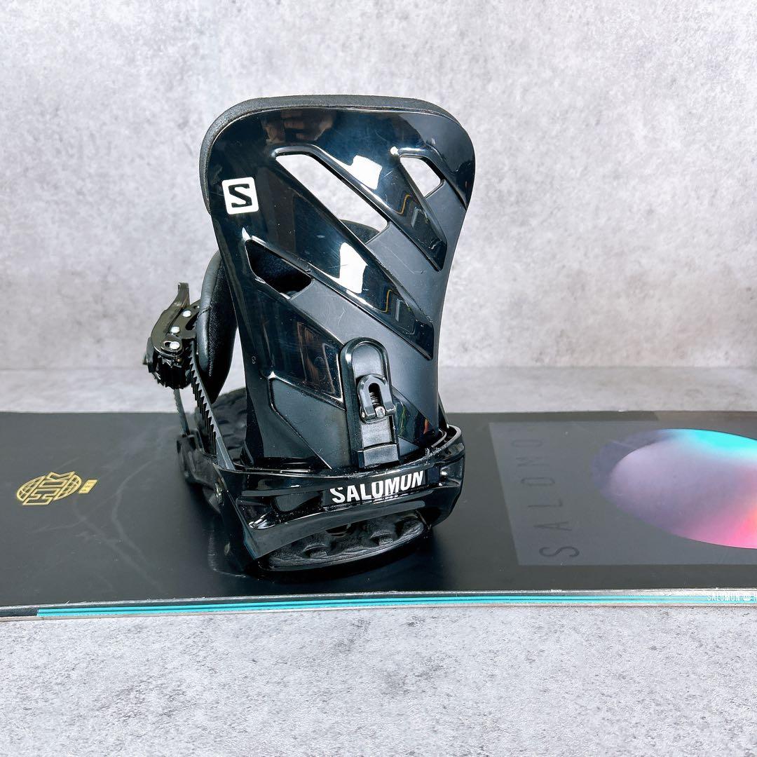 SALOMONサロモン148センチ×リズム　バインスノーボード2点セット