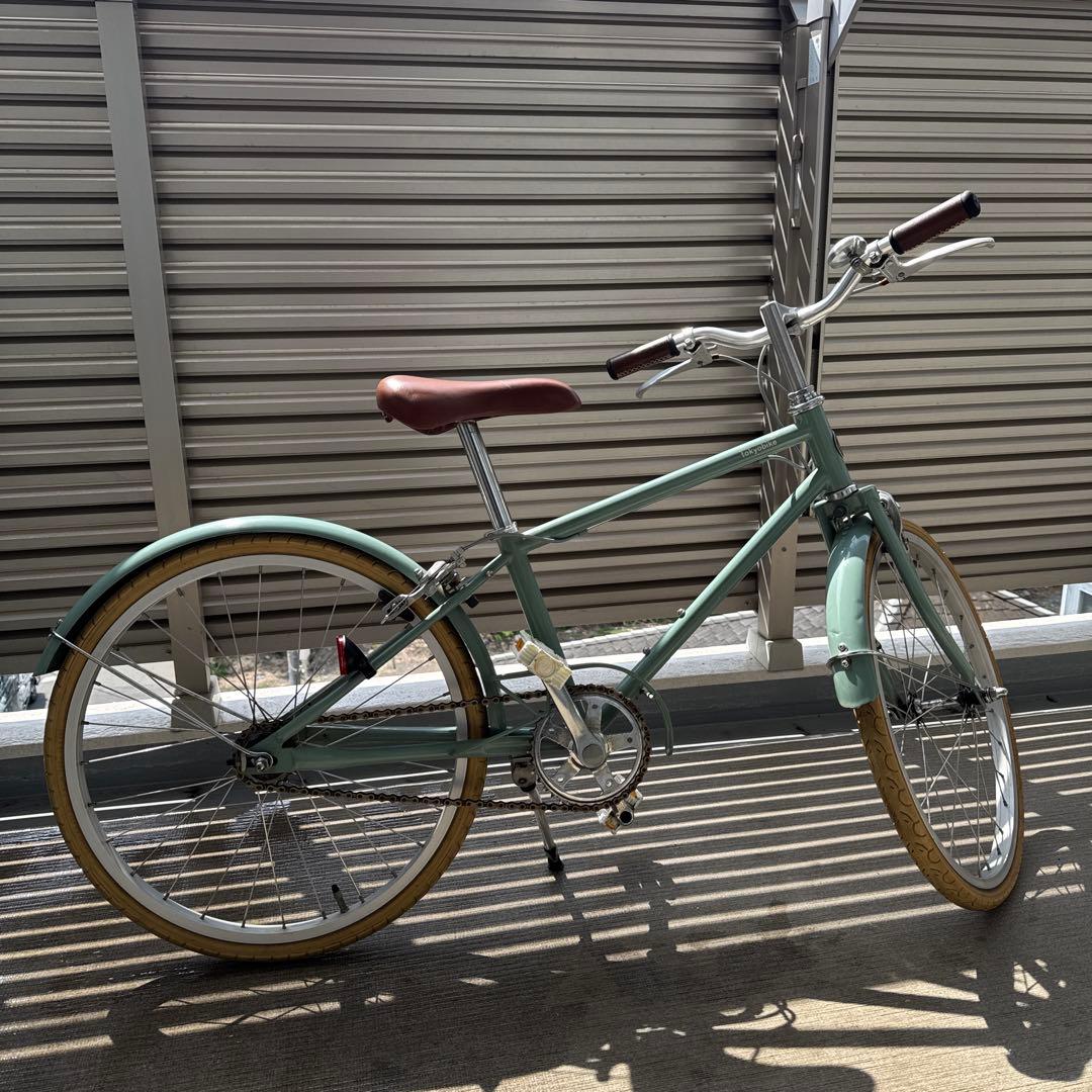 TOKYOBIKE グリーン 20インチキッズ自転車　引き取り専用