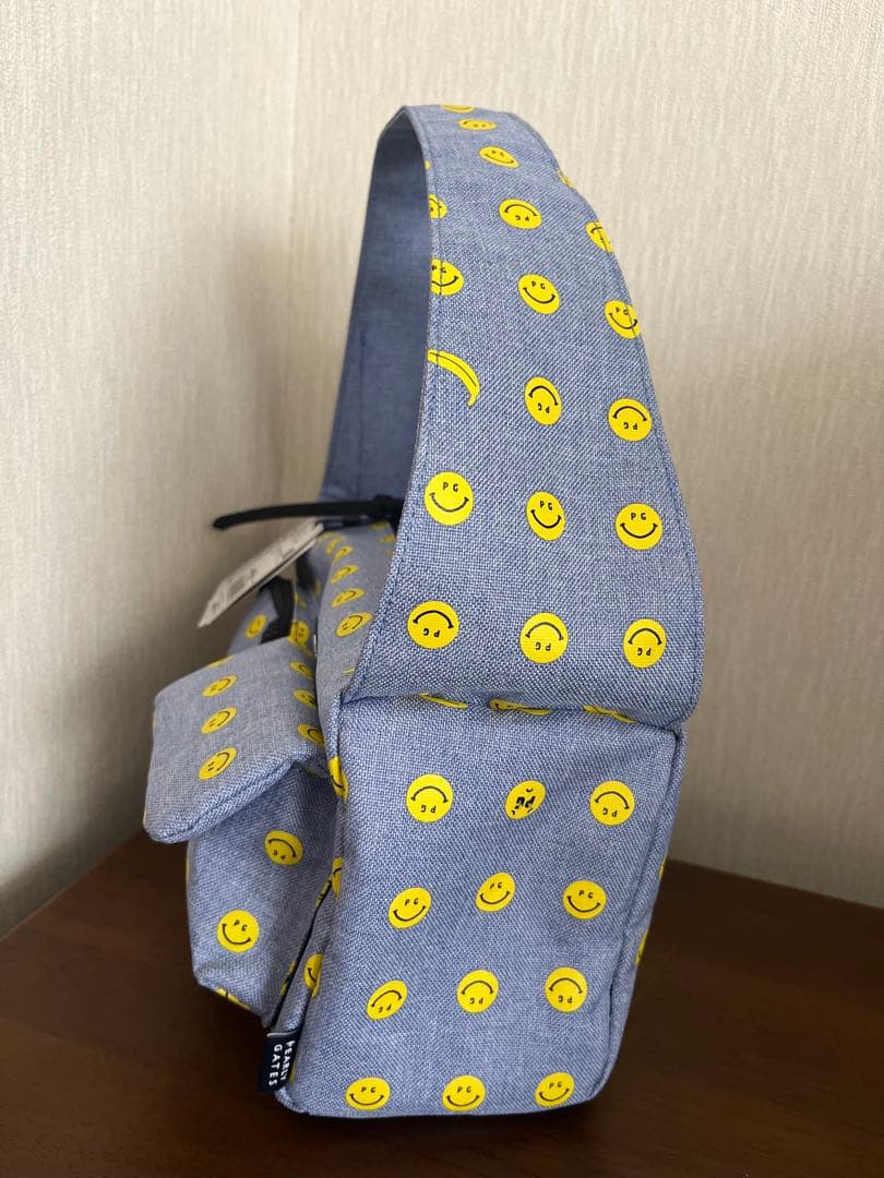 新品PEARLYGATES スマイリーフェイス デニムカートバッグ