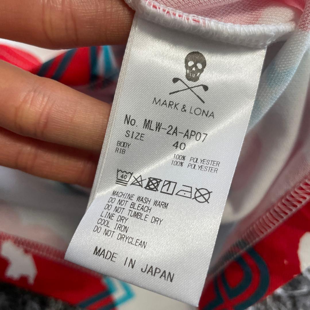 新品・MARK & LONA レディースポロシャツ