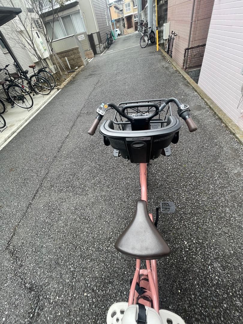Panasonic Gyutto 3人乗り電動アシスト自転車 電動鍵モデル
