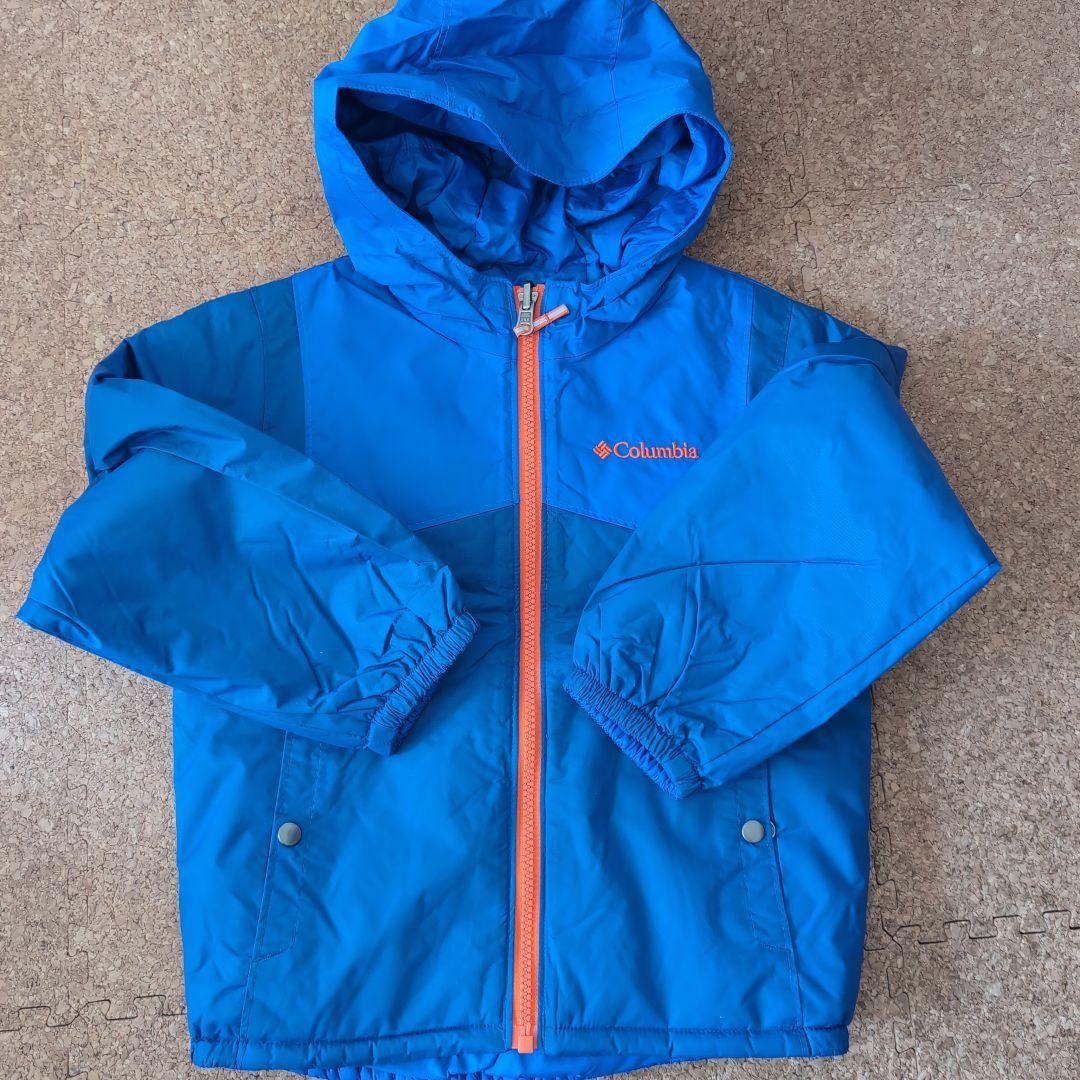 美品Columbia キッズスキー、スノボウェア上下セット105-120cm