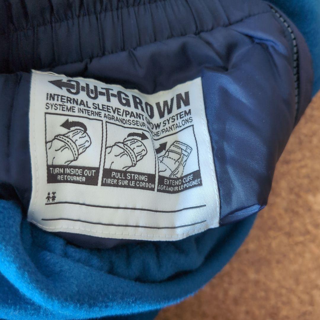 美品Columbia キッズスキー、スノボウェア上下セット105-120cm