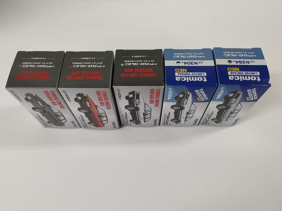 トミカリミテッドヴィンテージネオ AE86 カローラレビン 5台セット