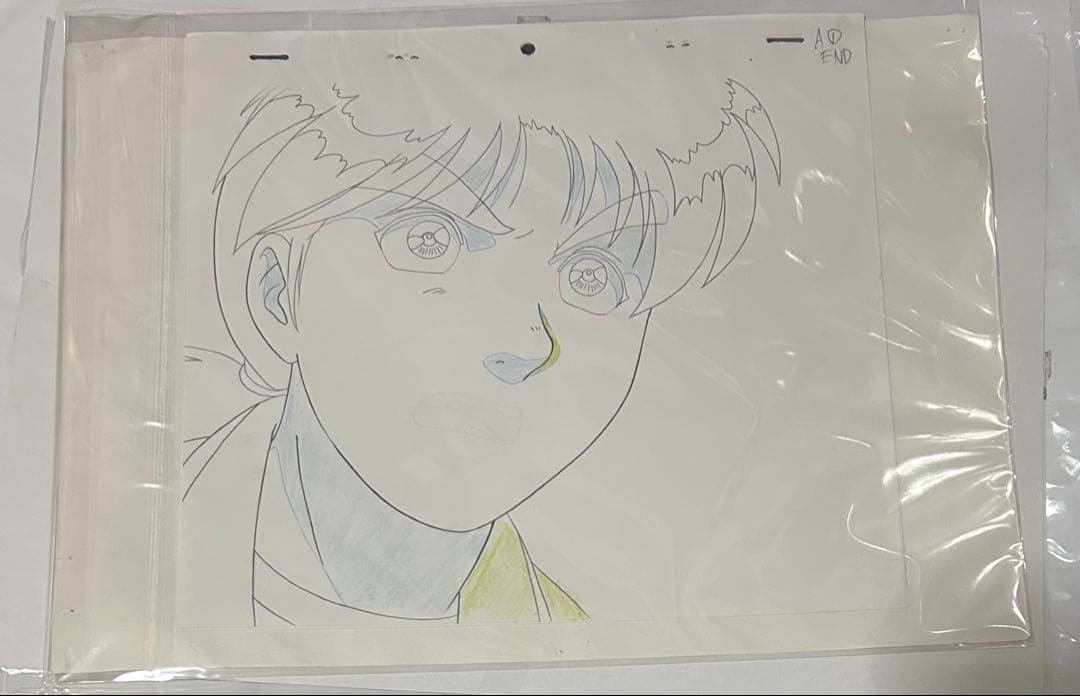 金田一少年の事件簿 セル画 Ｂ13 大きめ、背景付き