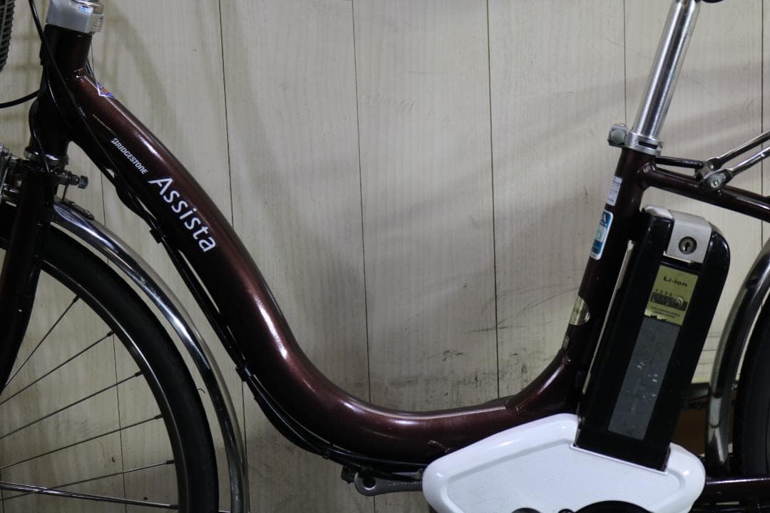 ブリヂストン アシスタプラス8.9 A6P93 8.9AH 26インチ 茶色