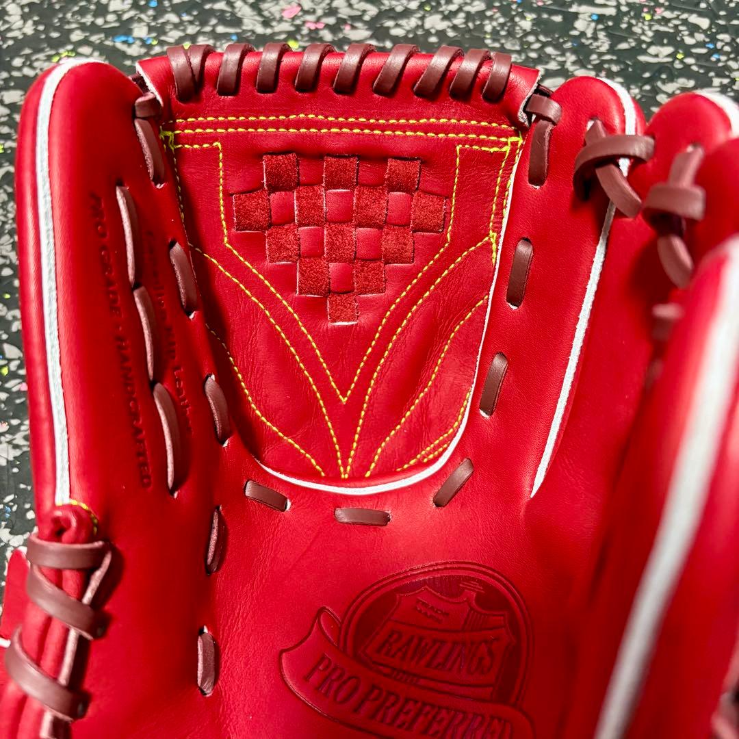 ローリングス キップレザー プロプリファード 硬式用 投手用 グローブ ワイン