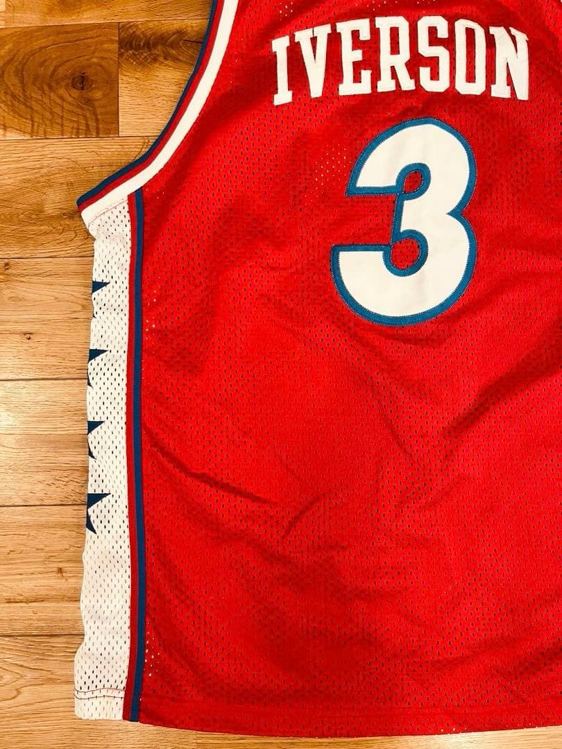 NIKE SIXERS IVERSON 3 NBA バスケ ユニフォーム