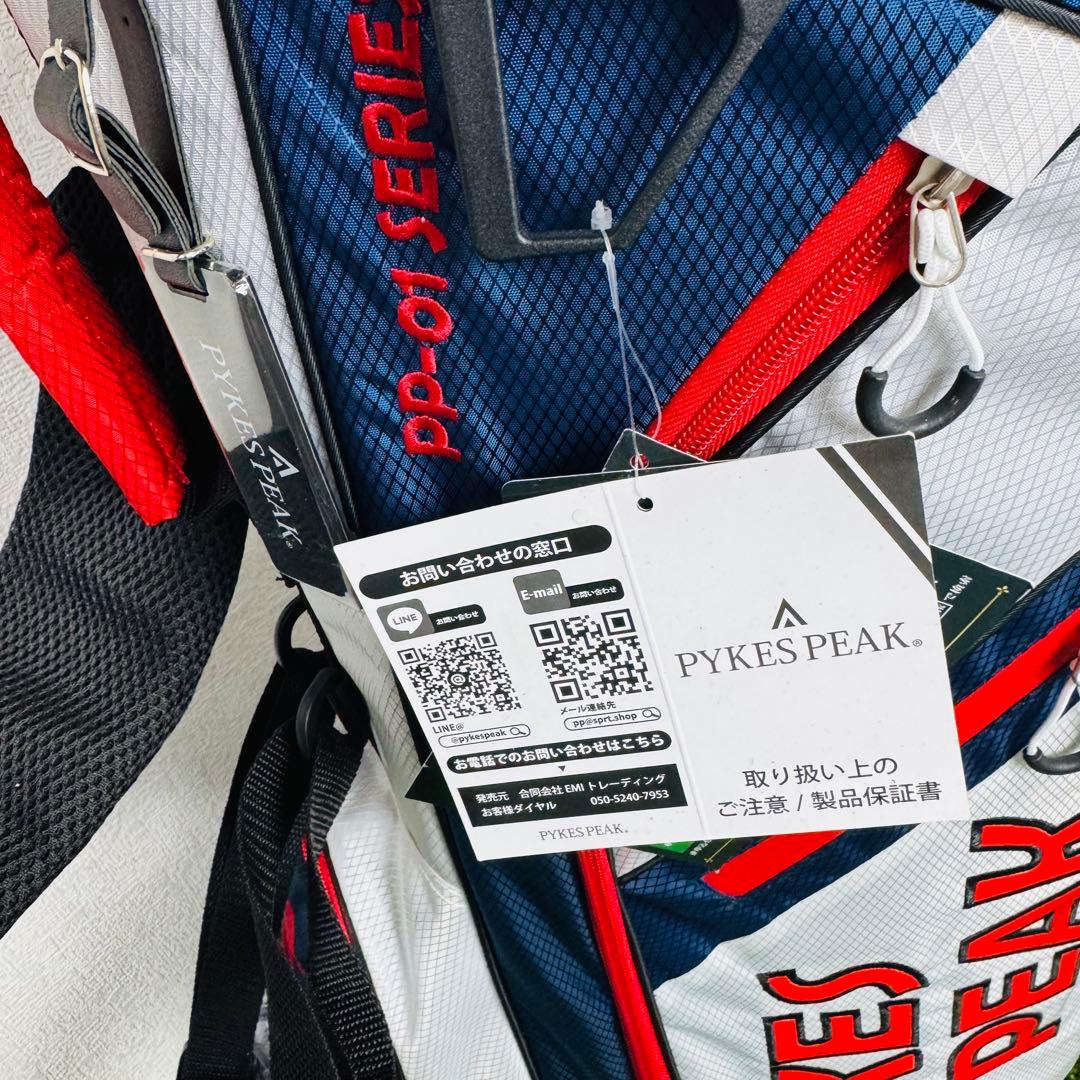 【未使用】PYKES PEAK スタンド キャディバッグ 軽量型