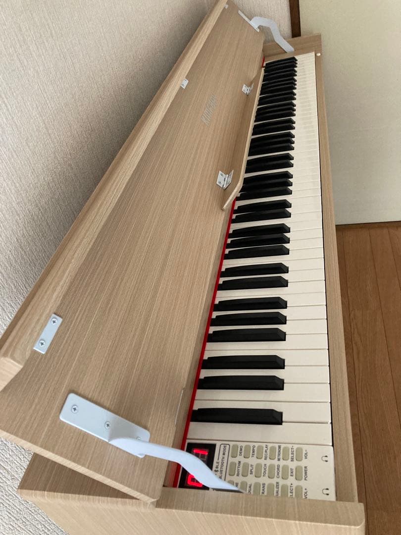 KIMFBAY 電子ピアノ 88鍵盤 木製 デュアルBluetoothモード