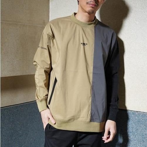 [サンプルSALE /D381 ] LUXE/R ナイロン布帛プルオーバー