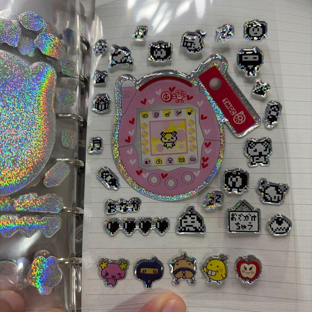 ボンボンドロップシール たまごっち サンリオ 国内正規品 その他多数（シール帳）