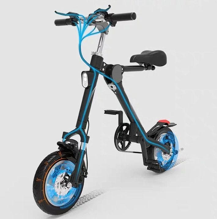 ジャンク品 折りたたみ電動アシスト自転車 BORNTORUN GX 折畳 J4