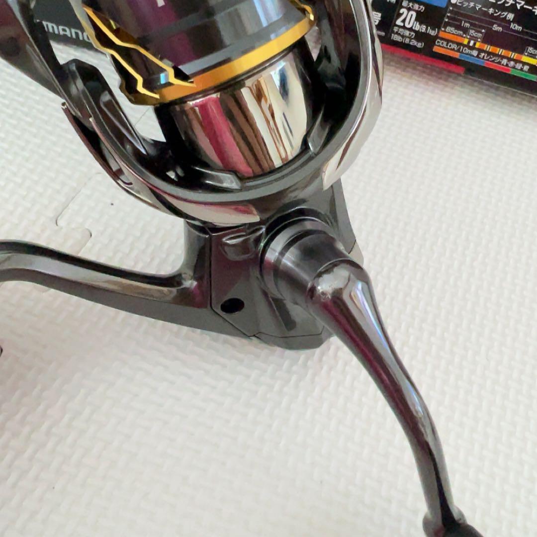 美品SHIMANOスピニング20ツインパワー3000MHGシーガーPEX8