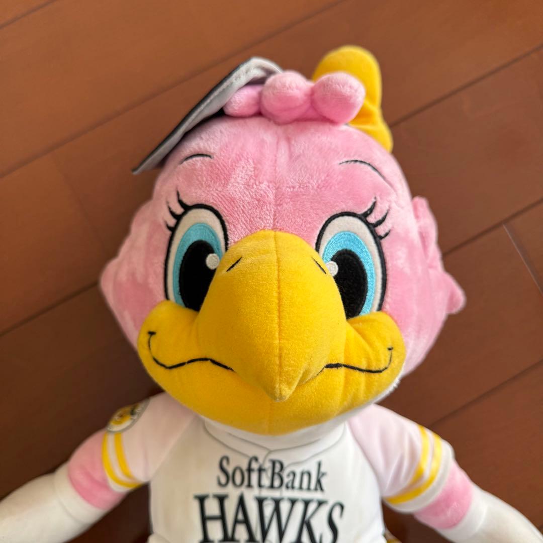 福岡ソフトバンクホークス ハリーくん&ハニーちゃん ぬいぐるみ Lサイズ