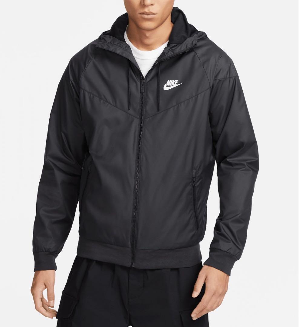NIKEナイキ　ウィンドブレーカー　ウィンドランナージャケット　黒　XL 新品