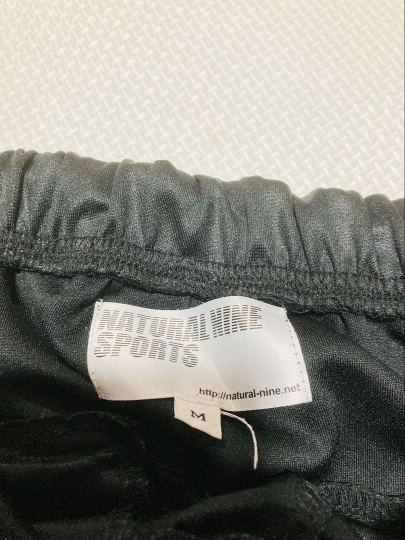 Natural nine セットアップ　ブラック　M バックロゴ有り
