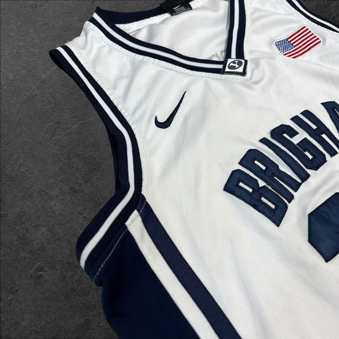 激レア✨️ナイキ90~00s バスケゲームシャツ BYU NBAジマーフレデット