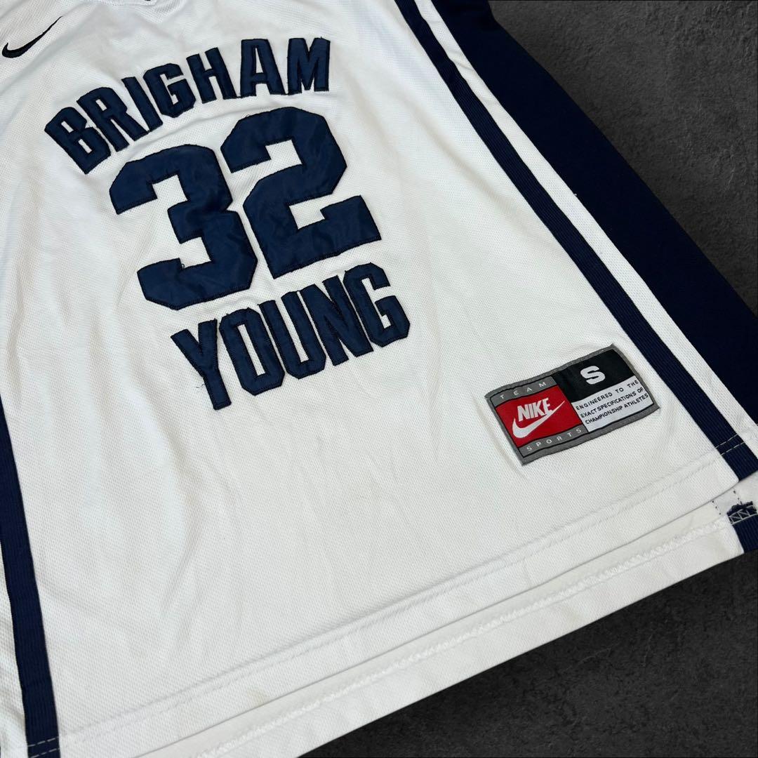 激レア✨️ナイキ90~00s バスケゲームシャツ BYU NBAジマーフレデット