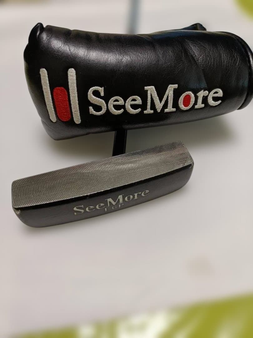 パター　シーモア(SeeMore) FGP (34インチ)ヘッドカバー付　美品！