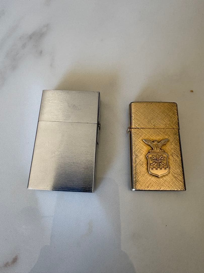 ZIPPO 1932レプリカ 80年代購入＋14Kゴールドプレート 2個セット