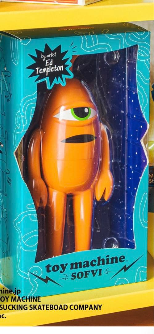 toy machine SOFVI フィギュア Ed Templeton