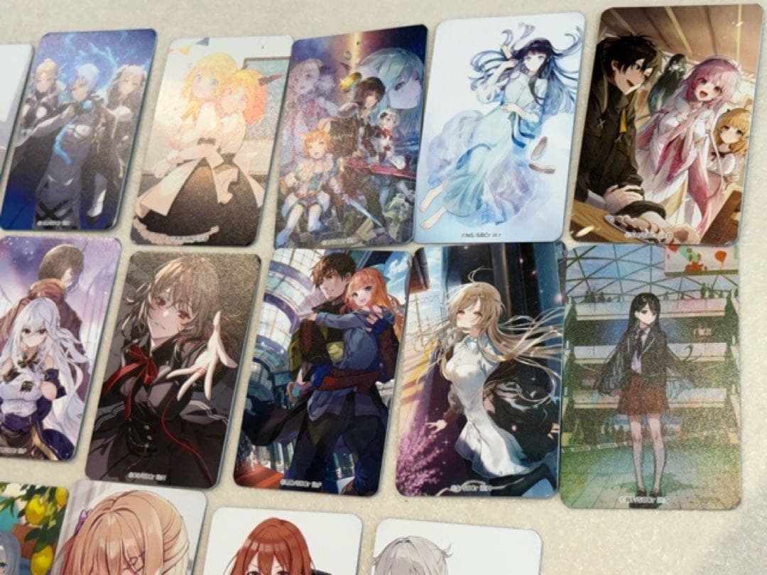 GA文庫20周年 アトレ秋葉原 アニメキャラクターブロマイド 20枚　全セット