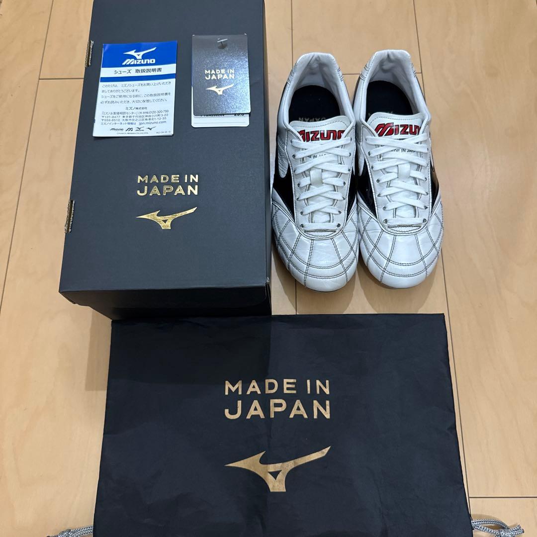 MIZUNO ミズノ モレリアIIJAPAN クロスステッチ スパイク 23.5