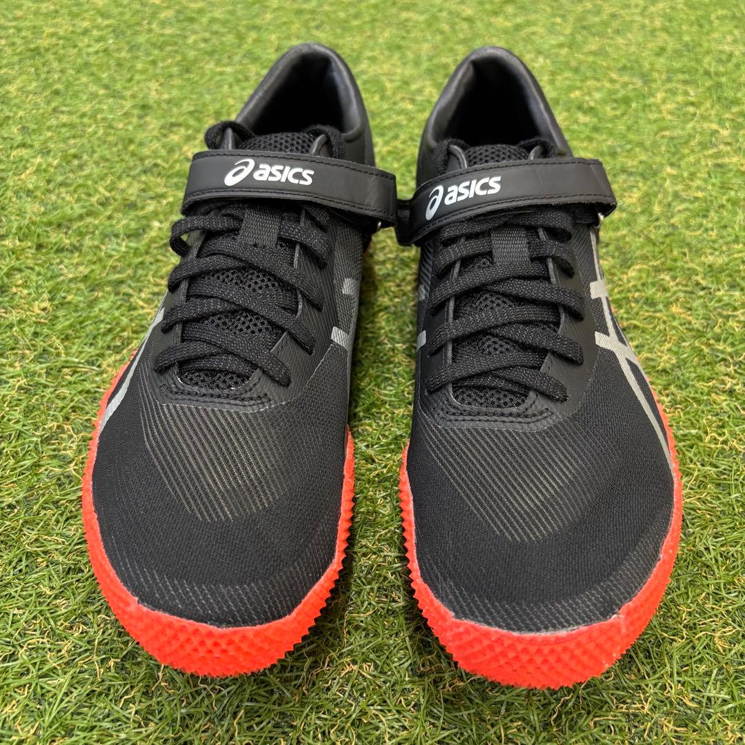 【即日発送 美品】asics ハイジャンププロ３(R)右足踏切 27cm 走高跳