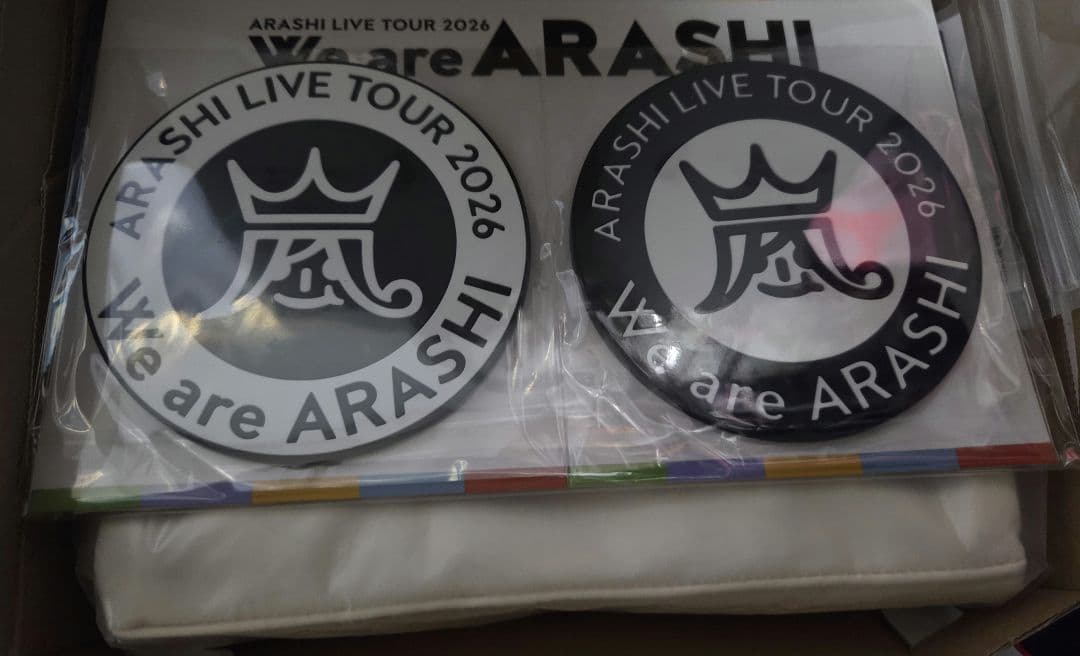 ARASHI LIVE TOUR 2026　ポーチ　ストラップ　コースター