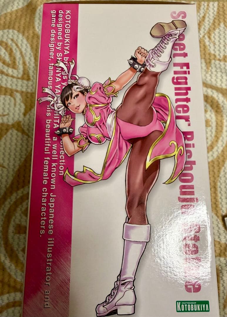 コトブキヤ　ストリートファイター チュンリー ピンクコスチューム 限定版