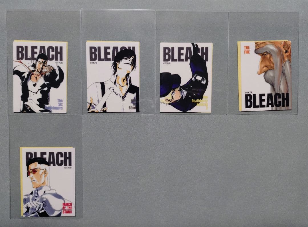BLEACH 巻頭歌ステッカー 黒崎一護 朽木ルキア その他 13点セット