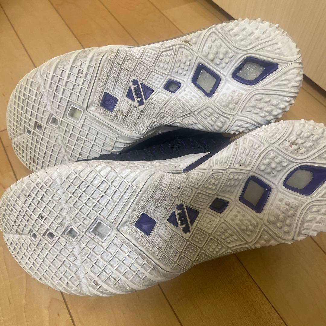 Nike バスケットボールシューズ 黒/紫